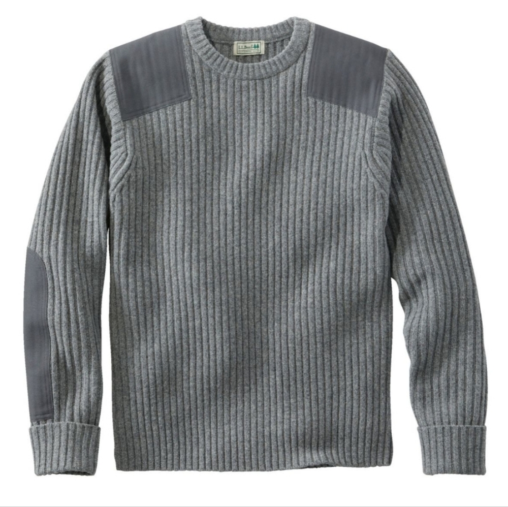 L.L. Bean Gray Crewneck Sweater